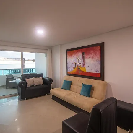 2b/2b Gorgeous Sunsets-ocean View -pool Cartagena