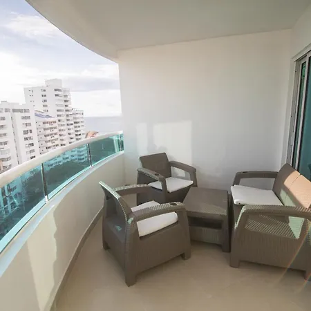 2b/2b Gorgeous Sunsets-ocean View -pool Apartamento Cartagena